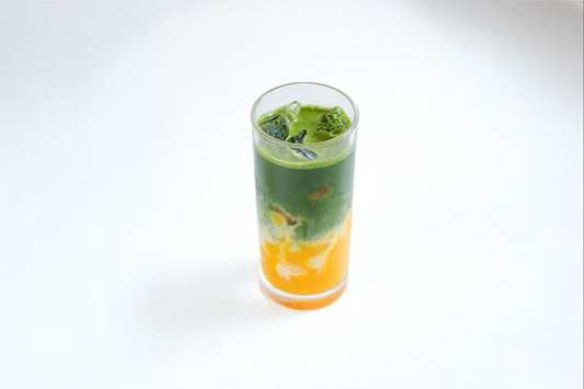 Iced Mango Matcha Latte