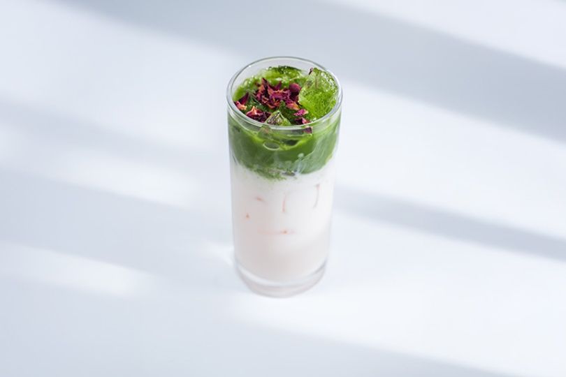 Iced Rose Matcha