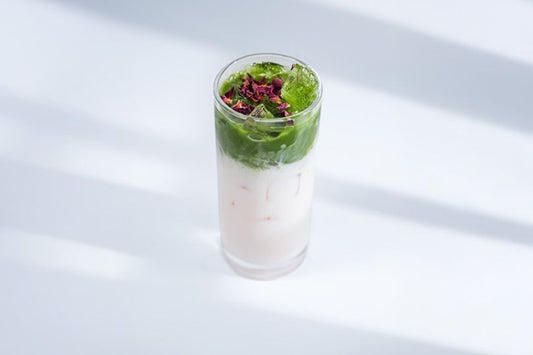 Iced Rose Matcha